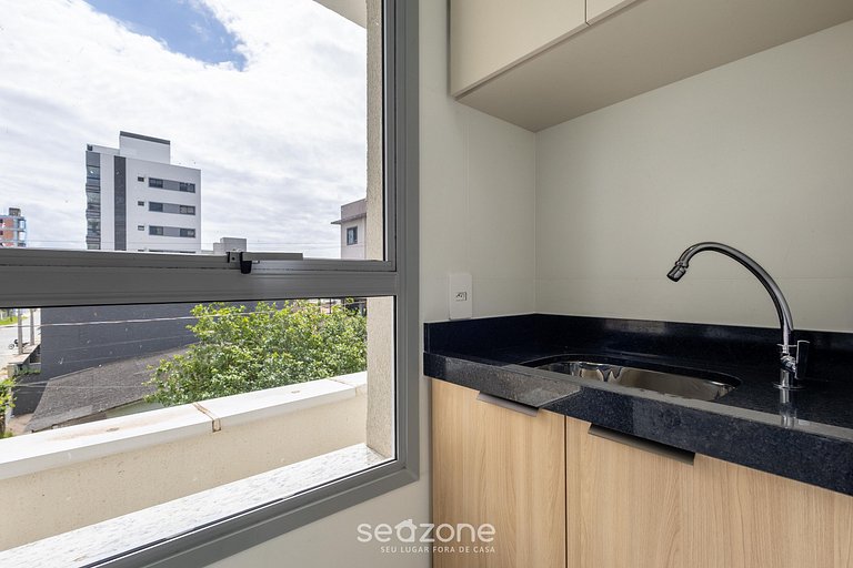 Apto c/ Balcón y Parrilla a 350 m del Mar EIM0301