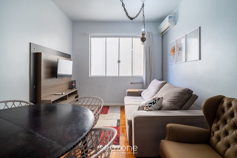 Apto 2 Dormitorios en el Centro de Floripa EBE0804