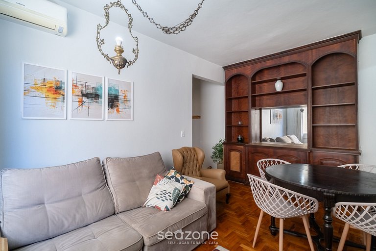 Apto 2 Dormitorios en el Centro de Floripa EBE0804