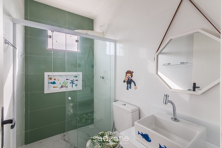 Casa c/ Piscina e 4 Quartos em Camaraçi PJE0001