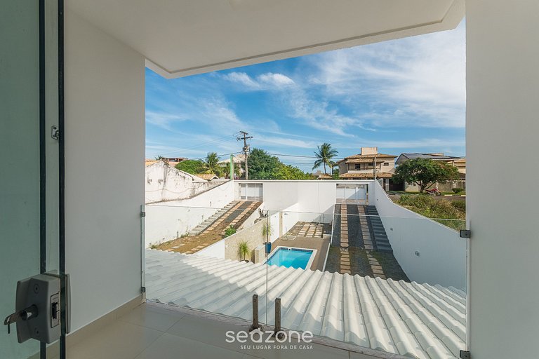 Casa c/ Piscina e 4 Quartos em Camaraçi PJE0001