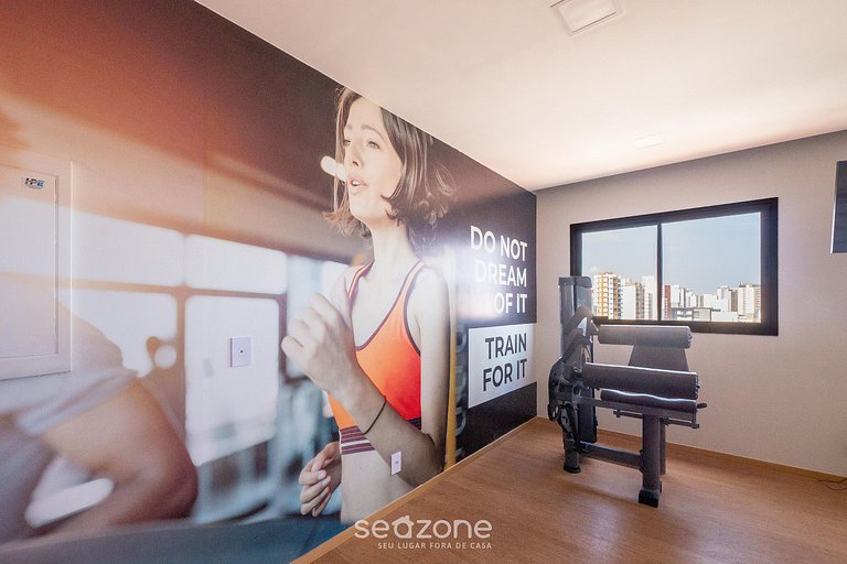 Apto en edif. c/ piscina a 500 m del mar HPA0905