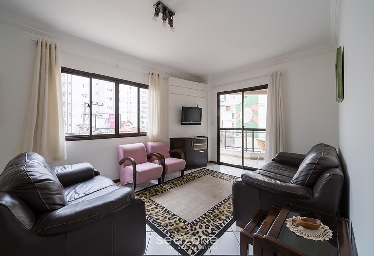 Apto cerca de la Playa Central en SC IAP213