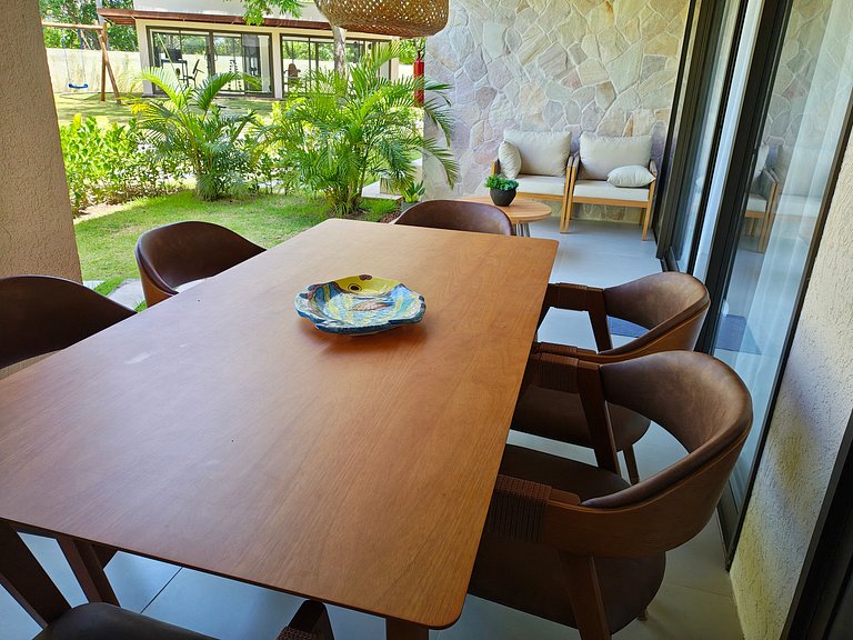 Casa em Cond. c/ Piscina a 850m da Praia CTE0007