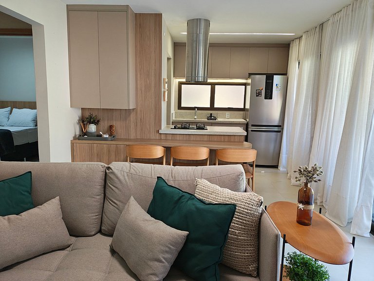 Casa en Cond. c/ Piscina 850 m de la Playa CTE0007