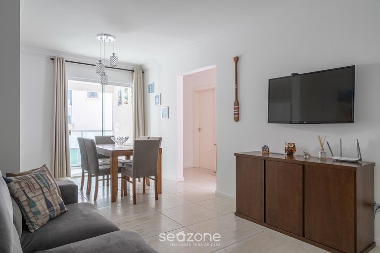 Agradable piso en el centro de Bombinhas CAA103