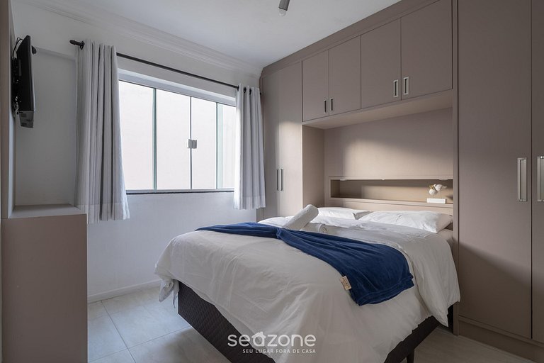 Agradable piso en el centro de Bombinhas CAA103