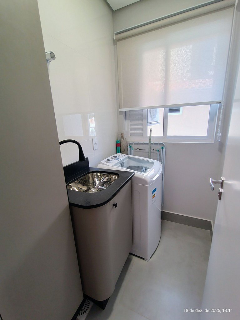 Apto c/ Churrasqueira a 400m da Praia RSH0102