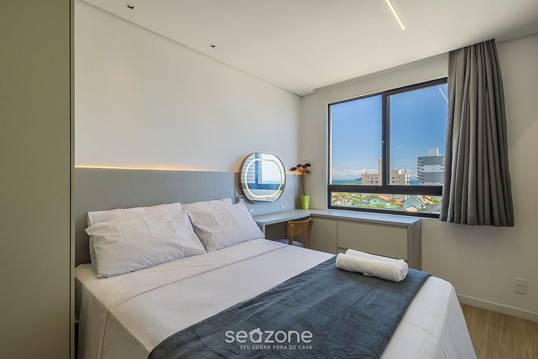 Apto con suite y balcón gourmet en Penha SKL0601