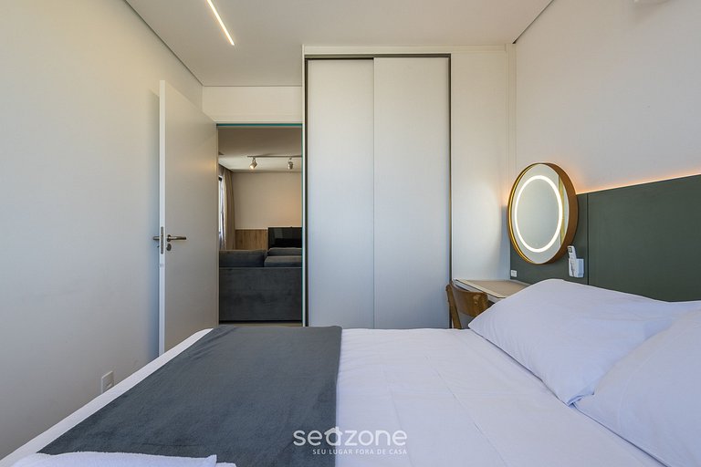 Apto con suite y balcón gourmet en Penha SKL0601