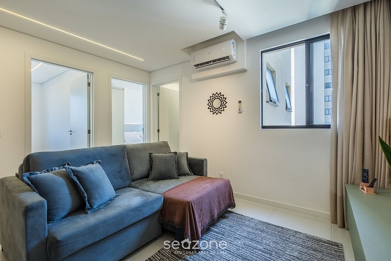 Apto con suite y balcón gourmet en Penha SKL0601