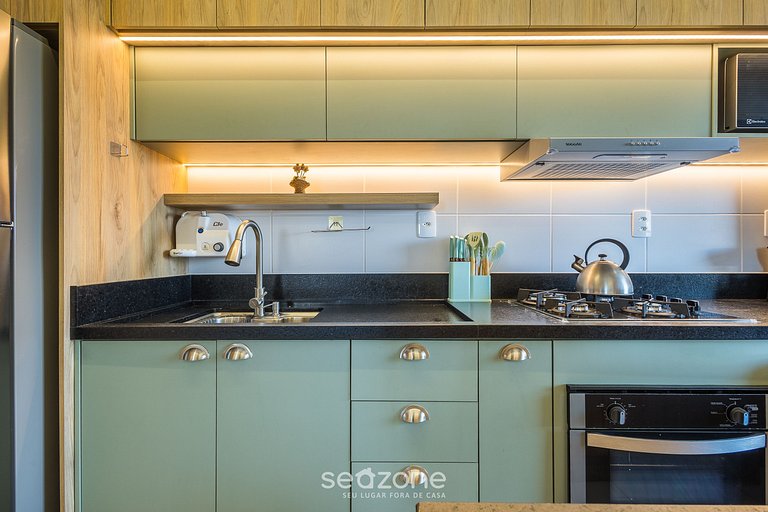 Apto con suite y balcón gourmet en Penha SKL0601