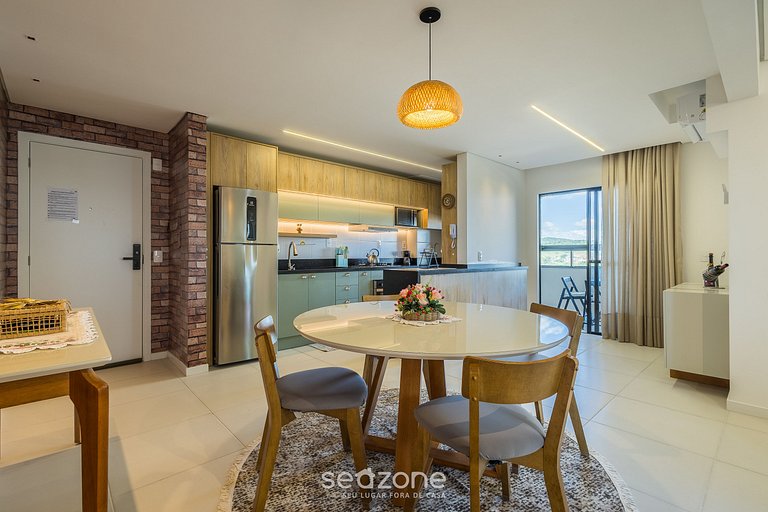 Apto con suite y balcón gourmet en Penha SKL0601