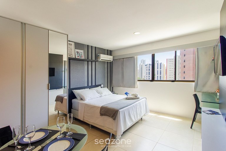 Studio charmoso próx ao Aeroporto GLN0805