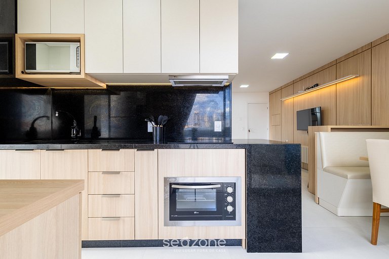 Apto c/ Balcón y Parrilla a 350 m del Mar EIM0301