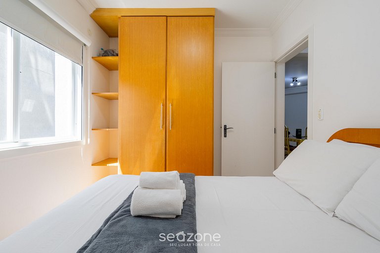 Apto Vista Mar e Pé na Areia | DNL0201