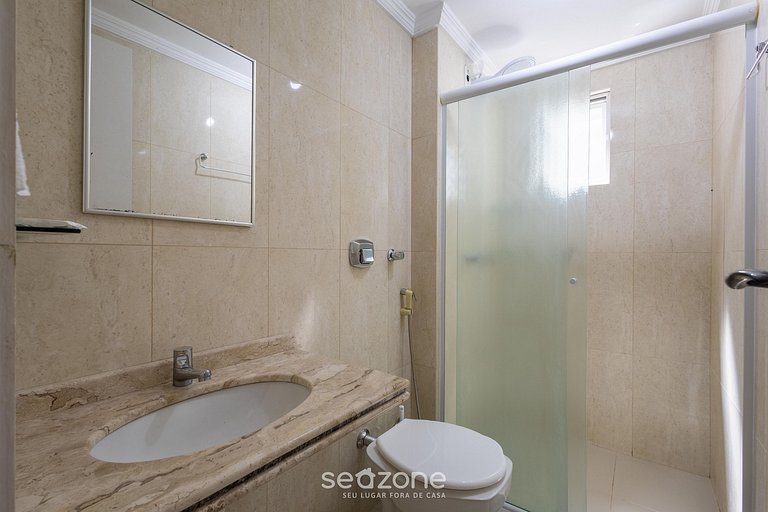 Apto Vista Mar e Pé na Areia | DNL0201