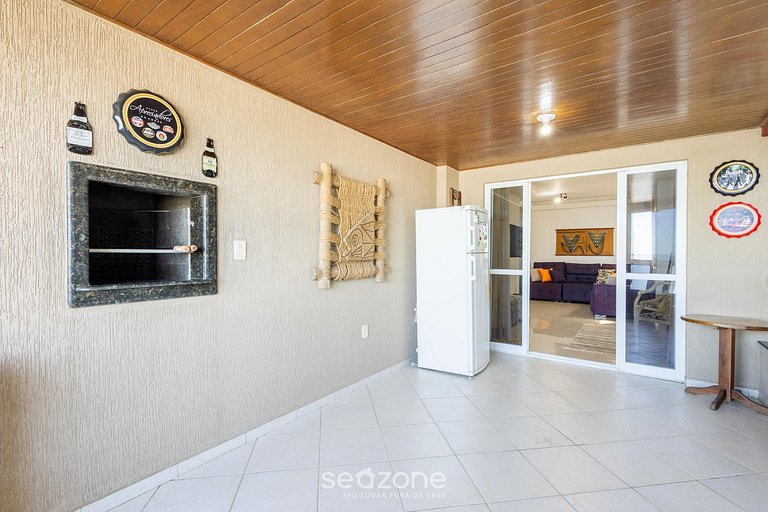 Apto Vista Mar e Pé na Areia | DNL0201