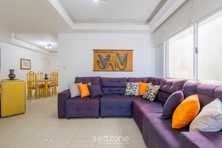 Apto Vista Mar e Pé na Areia | DNL0201