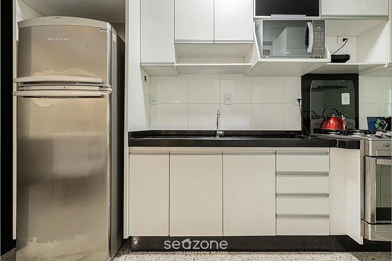 Apart con balcón a 4min de la playa Bombas COL102