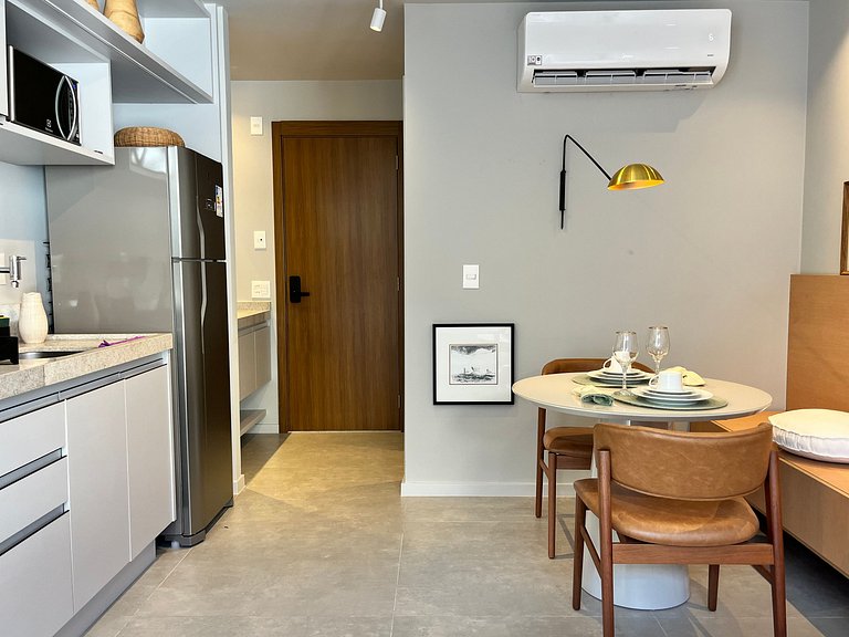 Estudio en condominio con piscina LIV0705