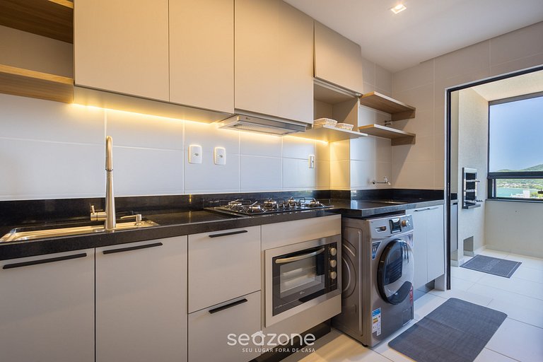 Apto Vista Mar a 400 m da Praia SKLA1204