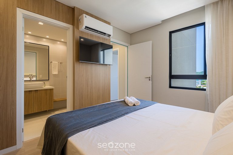 Apto Vista Mar a 400 m da Praia SKLA1204