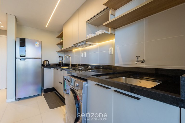 Apto Vista Mar a 400 m da Praia SKLA1204