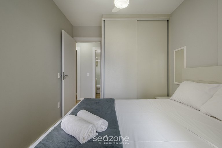 Apto c/ balcón gourmet y vista al mar ERM0101