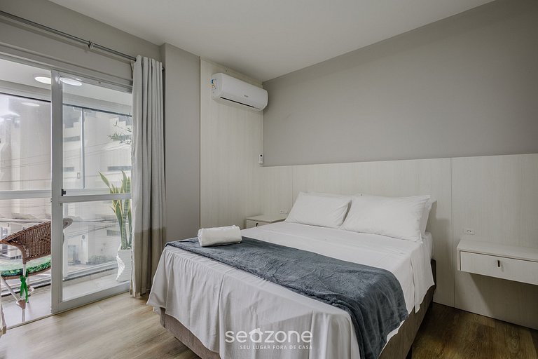 Apto c/ balcón gourmet y vista al mar ERM0101