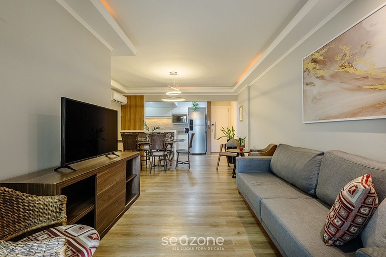 Apto c/ balcón gourmet y vista al mar ERM0101