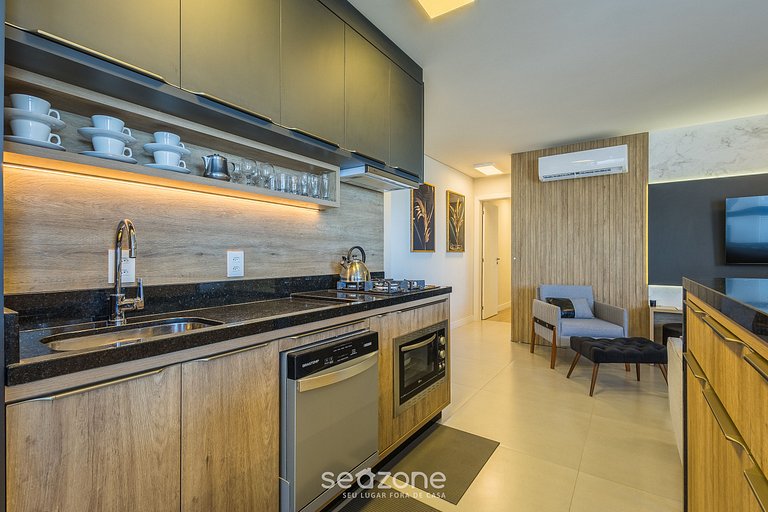 Apto con parrilla a 80m de la playa RET0801