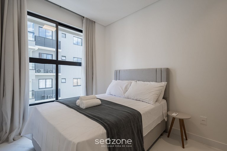 Apto c/ Churrasqueira a 500 m da Praia STW1206