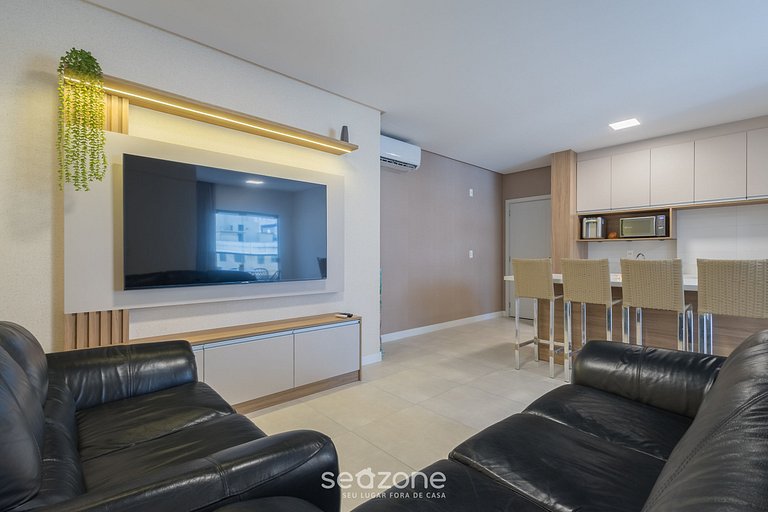 Apto c/ balcón y parrilla a 550 m del mar LLE0104