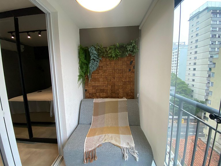 Estúdio Moderno a apenas 500m do metrô EDK0714