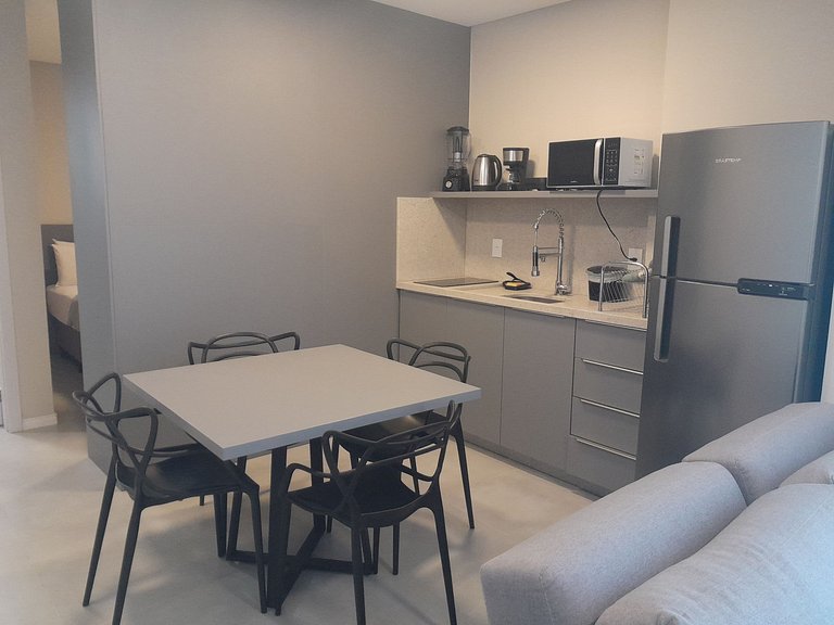 Estudio en edif. c/ piscina, 220 m del mar FFS0009