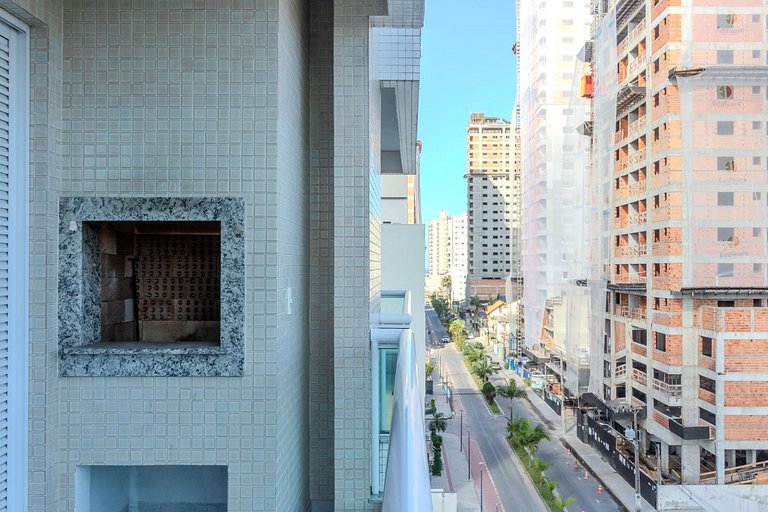 Apto c/ Churrasq. a 550 m da Praia ETP0602