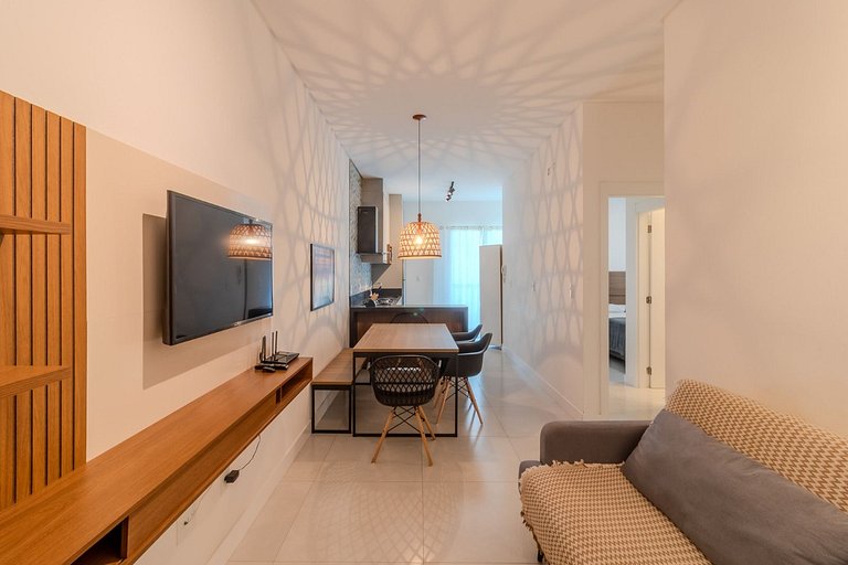 Apto con barbacoa, a 550m de la playa ETP0602