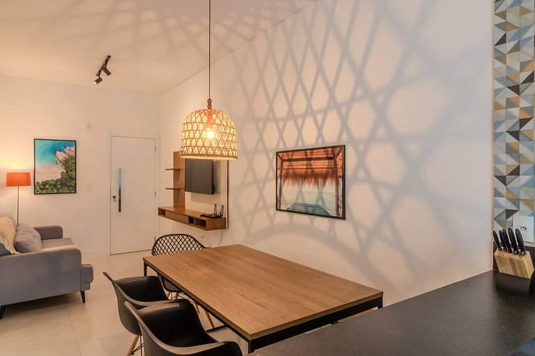 Apto con barbacoa, a 550m de la playa ETP0602