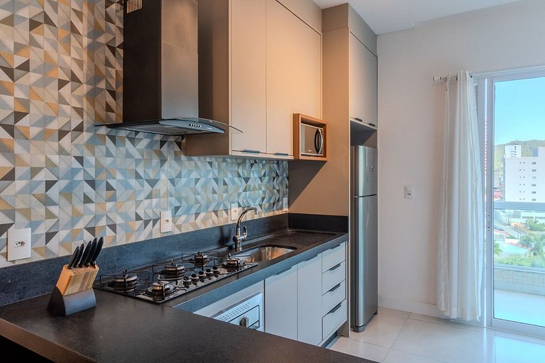 Apto con barbacoa, a 550m de la playa ETP0602