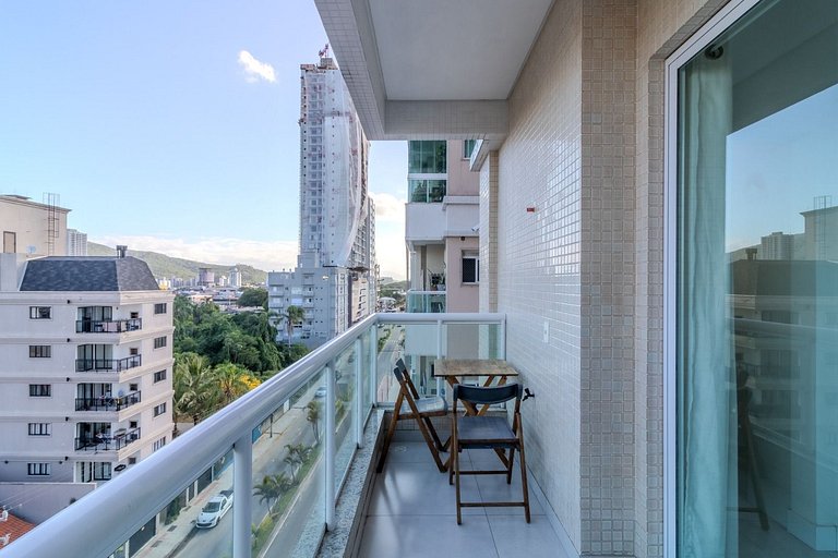 Apto c/ Churrasq. a 550 m da Praia ETP0602