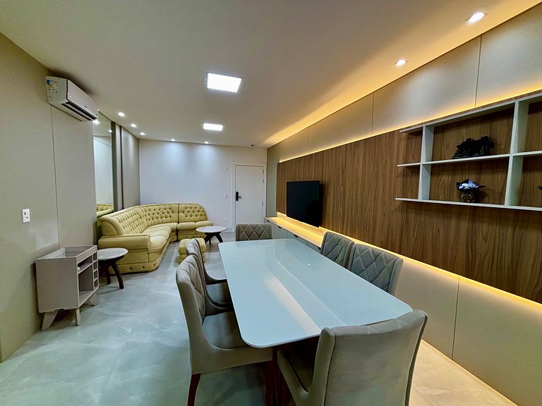 Apto con 3 suites, parrilla y vista al mar DEN1301