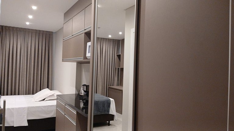 Estudio c/vista al marla playa en Itapema MHFB1004