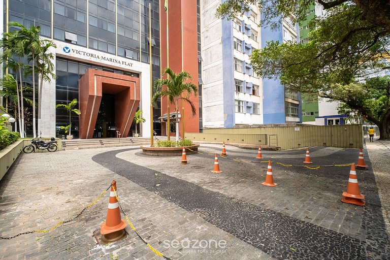Studio em Cond. c/ Piscina e Vista Mar SVM1310