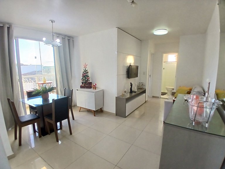 Apto c/ balcón cerca de la playa en Ilhéus RPD0301