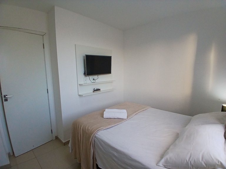 Apto c/ balcón cerca de la playa en Ilhéus RPD0301