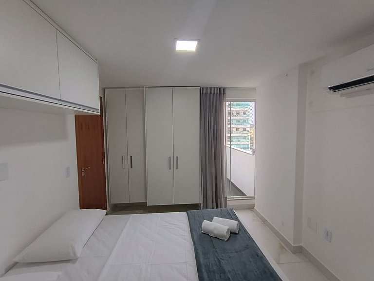 Apto 2 QTs a apenas 270m da Praia do Morro EPU0301