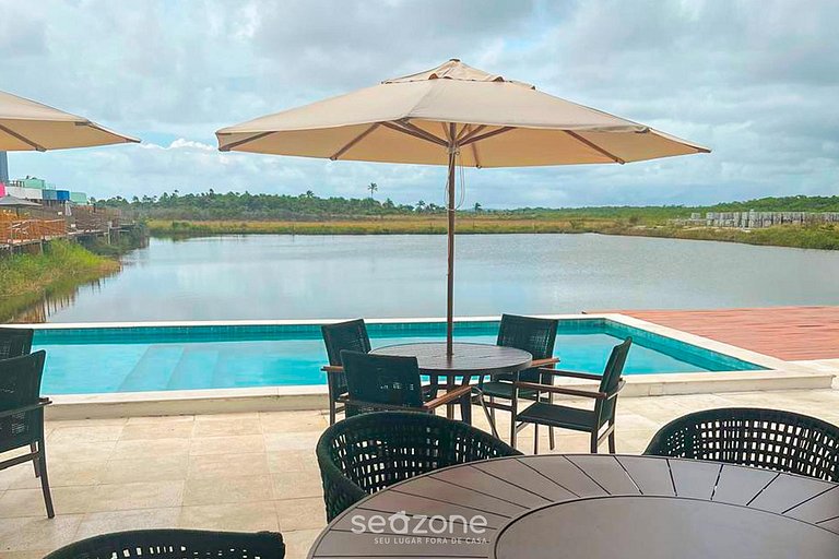 Casa perto da praia em cond. c/ piscina CDL0005