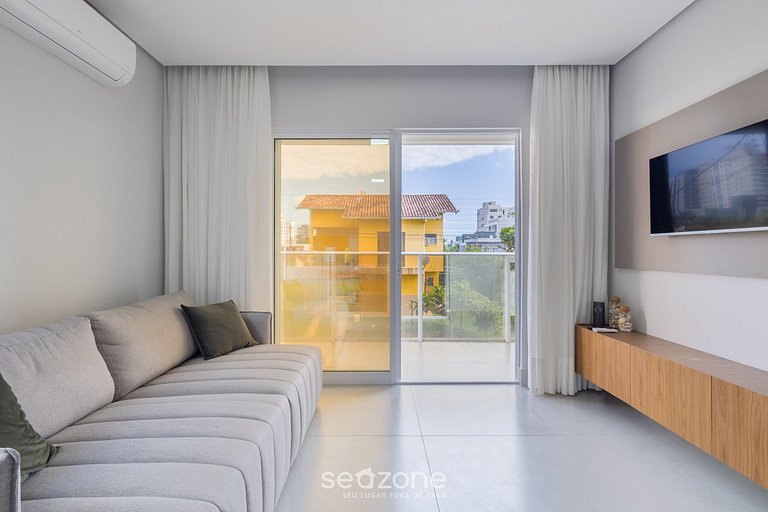 Apto c/ Churrasqueira a 400m da Praia RSH0102