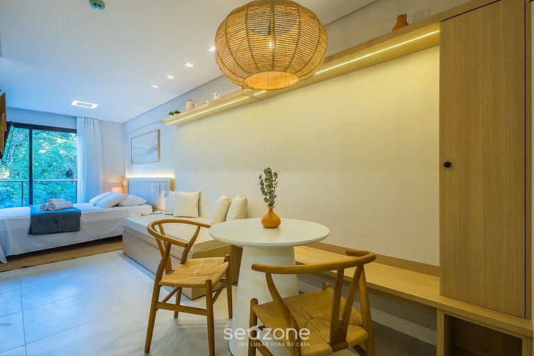 Estudio en edificio con piscina en azotea RSO0031